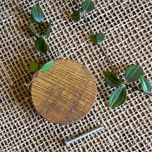 Wooden Round Cabinet Handle Rustic Style