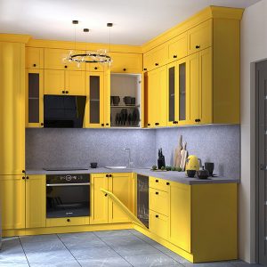 Yellow Kitchen (MDF facades)